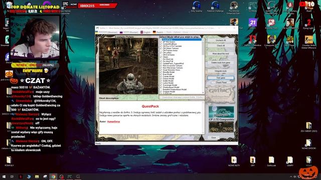 GOTHIC 3 MOD PACK ? EXPIMY BANDYTÓW CZYŚCIMY ? #4 ? [NA ŻYWO] смотреть онлайн