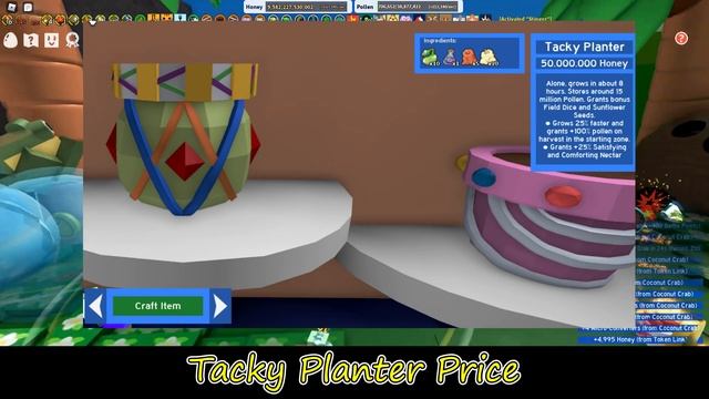 The *New* 100T Planter ? + Crazy rewards from planters? |Bee Swarm Simulator Leaks смотреть онлайн