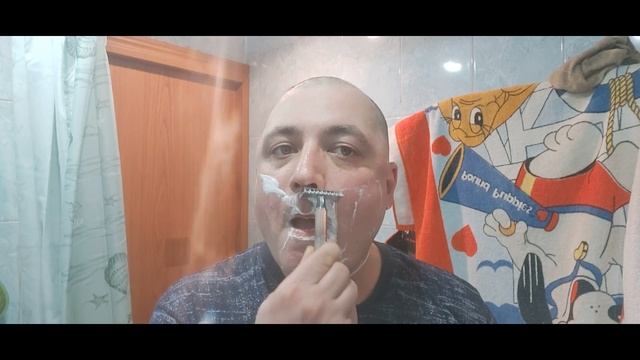 БРИТЬЕ.Muhle R41 Rosegold.Крем Proraso Зелёный Чай и Овёс смотреть онлайн