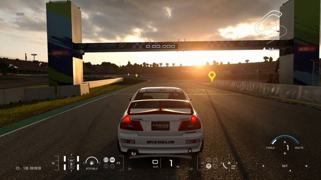 Gran Turismo 7 : Mitsubishi Lancer Evo 4 GrA смотреть онлайн