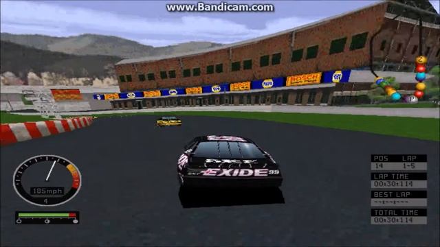 NASCAR Road Racing PC Gameplay (Jeff Burton) (Bridgeport Speedway) (5 Laps) смотреть онлайн
