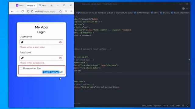PHP Beyond Basics:- /PHP8/MARIA DB/BOOTSTRAP - 5/-Simple Login #4 (2021) смотреть онлайн