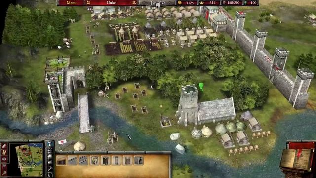 Let's play Stronghold 2: The Path of War! E9 - THE RAIDER AND THE RAT! смотреть онлайн