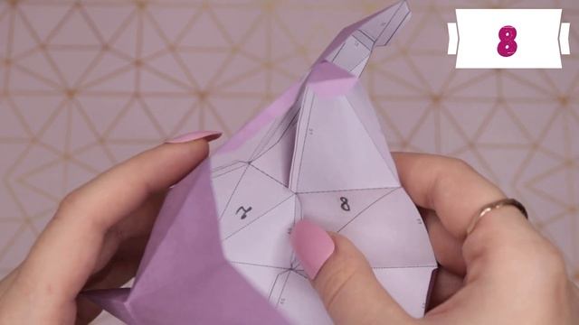 DIY ГОЛОВА ЕДИНОРОГА ПАПЕРКРАФТ ИЗ БУМАГИ | Katrin//Kate смотреть онлайн