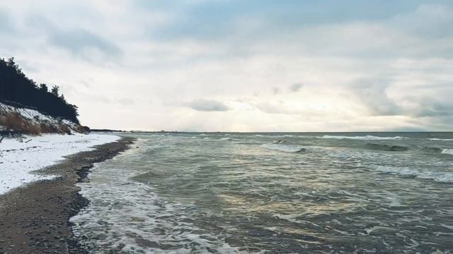 Зимние пейзажи. Спокойная фоновая музыка. смотреть онлайн