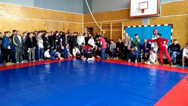 Боевое самбо. Кулешов Игорь. 14.10.17г. 14лет. смотреть онлайн