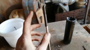 Обратный молоток для кузовного ремонта своими руками из старого амортизатора.