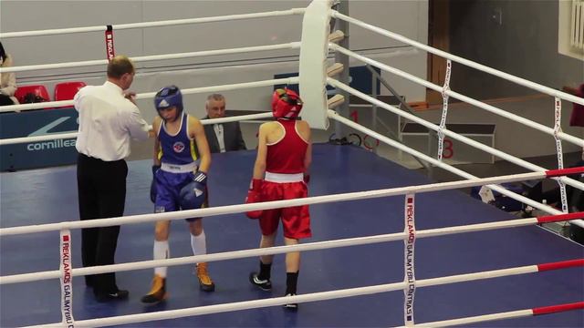 Laimonas Raibikis - Dainoras Paukstys. LT jaunių bokso čempionato finalas 44 kg смотреть онлайн