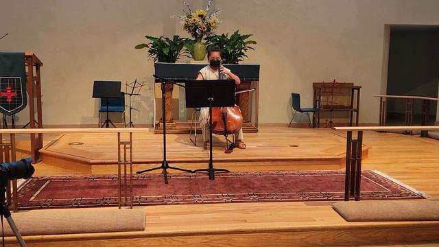 1st movement, J.B.Breval Cello Sonata in F major. смотреть онлайн