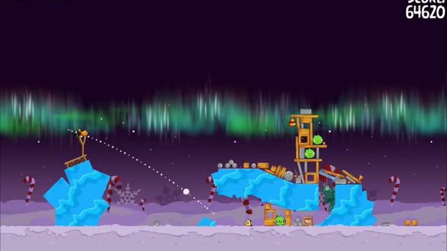 Angry Birds Seasons - Level 1-19 Winter Wonderham 3 Star Walkthrough | WikiGameGuides смотреть онлайн