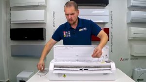 Как снять крышку внутреннего блока сплит-системы Electrolux Fusion