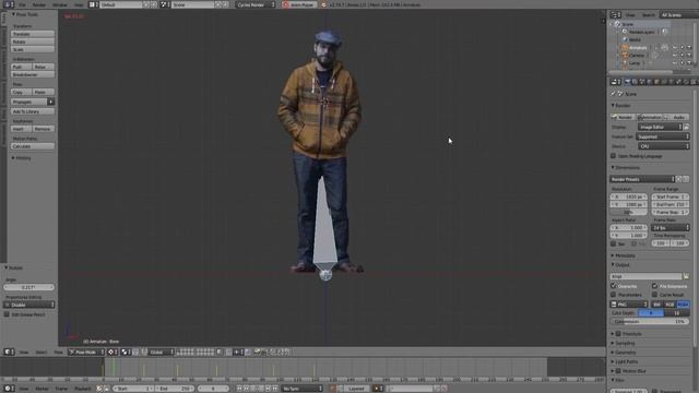 Как анимировать людей в Blender - Ленивые уроки смотреть онлайн