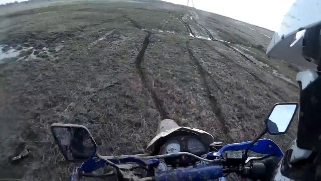 Весенние эндуро вылазки на IRBIS TTR250R смотреть онлайн
