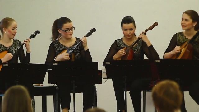 Квартет домр Perfecto. Е. Шабалин. "Ах ты, береза!" смотреть онлайн