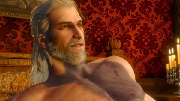 The Witcher 3: Wild Hunt Amrynn Romance Scene