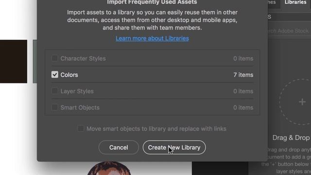 Adobe Creative Cloud: Add Color Swatches To Libraries