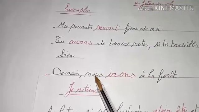 Le futur simple des verbes avoir, être et aller смотреть онлайн