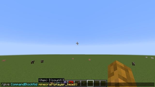 How to Give Yourself Your Own Head in Minecraft 1.14 Java смотреть онлайн