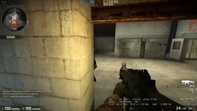 AMD R7 350 + AMD A4-6300 Counter Strike Global Offensive 1080p Maxed Settings смотреть онлайн