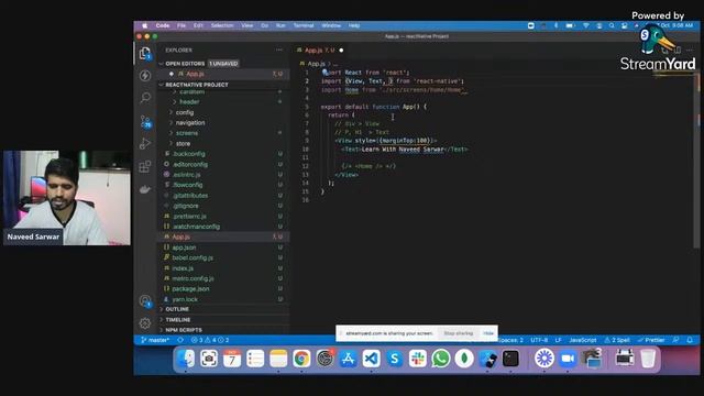 #33-React Native Components / Tags Part1 | Mobile App Course (2021) | Urdu/Hindi | Naveed Sarwar смотреть онлайн