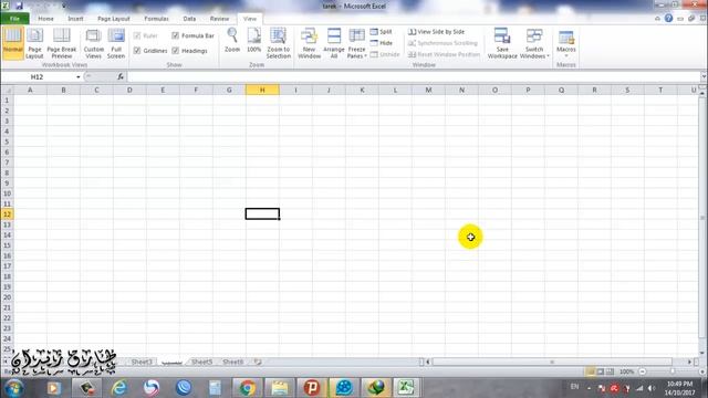20 ICDL V 5 Excel part 1 Intro الدرس العاشر مقدمة الإكسل смотреть онлайн