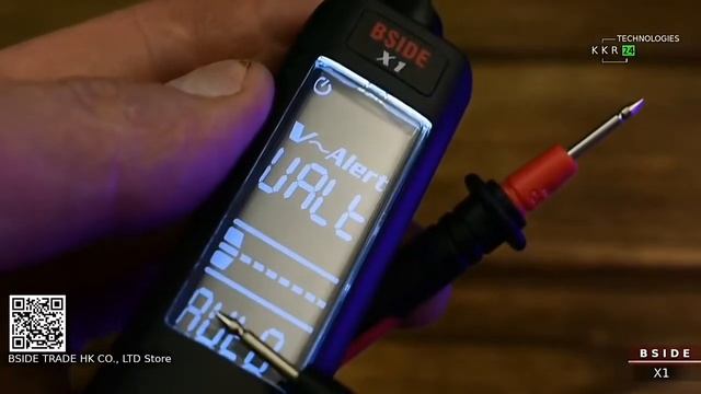 BSIDE New Voltage Detector Tester X1 X2 Smart Multimeter Non-contact Infrared Thermometer EBTN смотреть онлайн