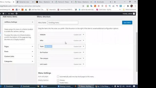 Elementor Mega Menu+Jet Elements Addons by Alamgir H Kobir CMBD-67 смотреть онлайн