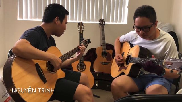 Taylor vs Takamine sound check смотреть онлайн