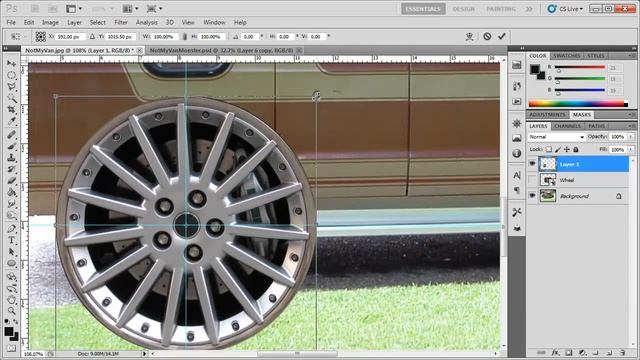 Photoshop - Swap Rims смотреть онлайн