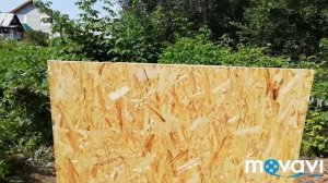 простой Туалет из ОСБ плит своими руками, быстро и просто