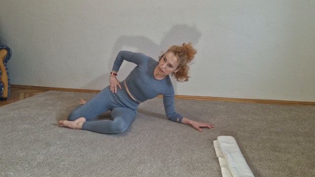 Простое упражнение для мышц Тазового Дна и мобилизации ребер смотреть онлайн