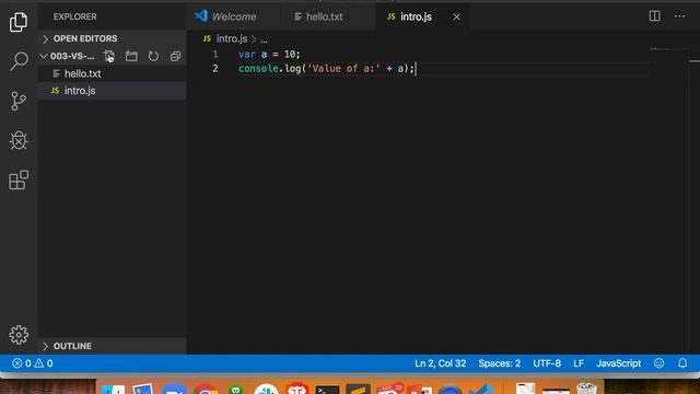 Setting up your JavaScript Development Environment | Visual Studio Code | Mighty JS смотреть онлайн