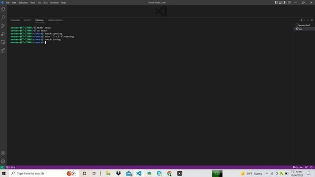 How to open, close and save file from emacs смотреть онлайн