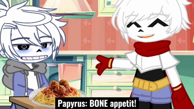 🍝 [Bone Appetite!] [Undertale] [Sans and Papyrus] 🍝 смотреть онлайн