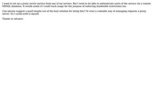 DevOps & SysAdmins: Running a proxy server authenticated from a database смотреть онлайн