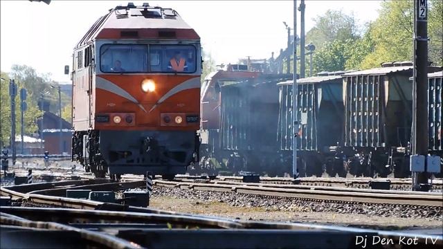 ТЭП70-0347 Клайпеда - Вильнюс / TEP70-0347 Klaipeda - Vilnius смотреть онлайн