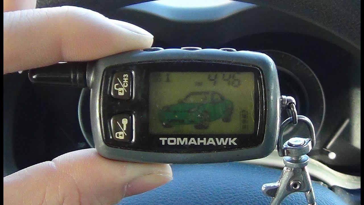 Автозапуск на сигнализации ТОМАГАВК 9010,9020 (Tomahawk) смотреть онлайн