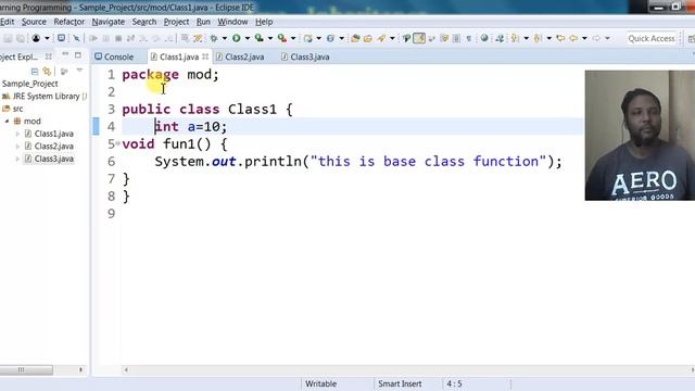 JAVA-Interface-Class 4 смотреть онлайн