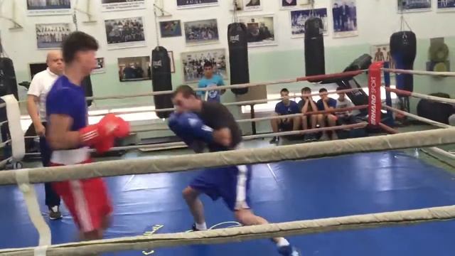 Igor Lazarev sparring in Azaria (30.04.16) смотреть онлайн
