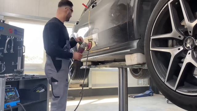 Mercedes GLE 43 AMG door repair смотреть онлайн