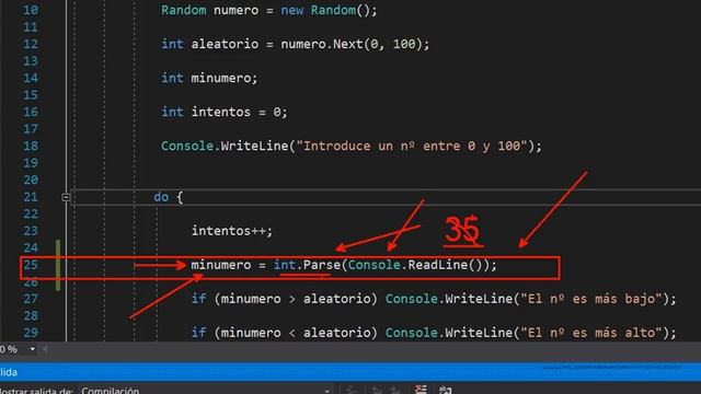 Curso C#. Excepciones I. Vídeo 22 смотреть онлайн