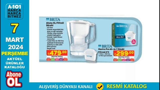 A101 7 MART 2024 KATALOĞU ✔ A101 PERŞEMBE AKTÜEL ÜRÜNLER ✔ RESMİ KATALOG ✔ NET ANLATIM смотреть онлайн