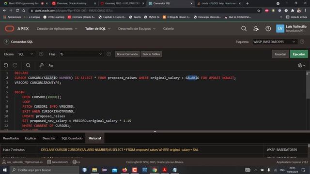 PLSQL 8AM CLASE13 смотреть онлайн