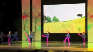 Длинная коса. (Long braid. Dance). "Экситон" Елены Барткайтис.