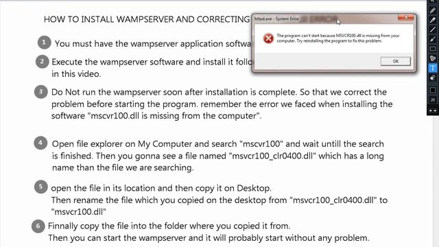 How to Install Wamp Server correctly without any errors 2019 смотреть онлайн