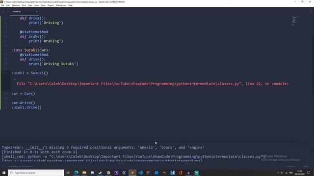 Python Inheritance - Intermediate OOP Tutorial #5 (2020) смотреть онлайн