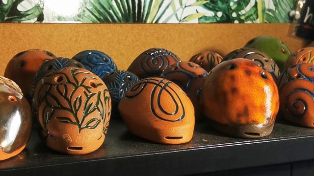 Handmade ocarina, A# minor pentatonic, 440 Hz, Etsy listing, SoundsOfEartH смотреть онлайн