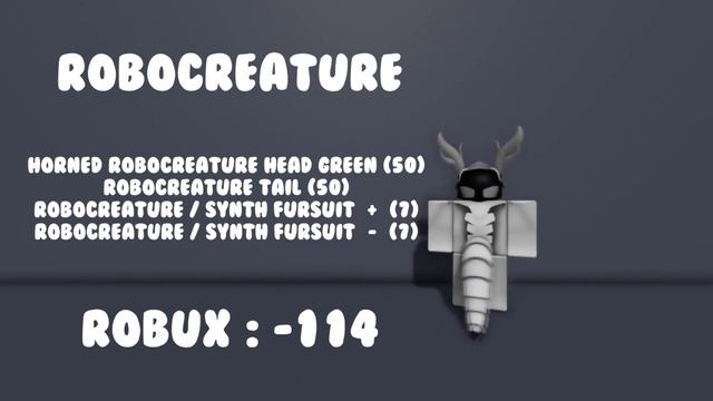 Roblox Furry Skin 2 смотреть онлайн