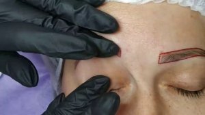 Татуаж бровей от А до Я. Видео 1