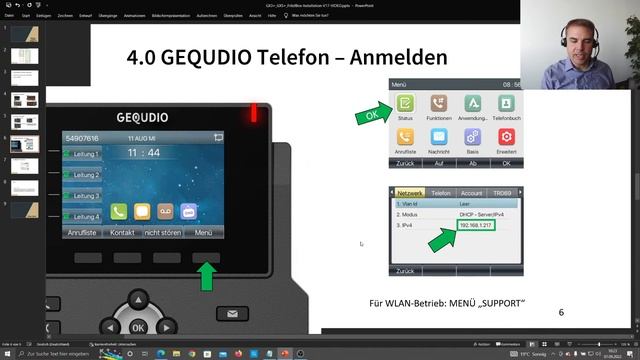 GEQUDIO IP Telefon an FRITZ!Box Installation - Schritt-für-Schritt-Anleitung Fritzbox - Version2 смотреть онлайн